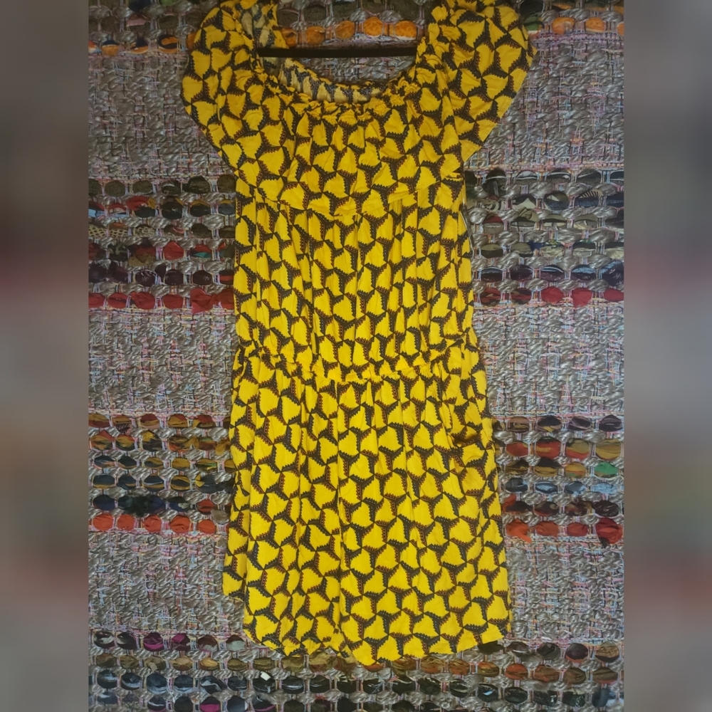 African print romper